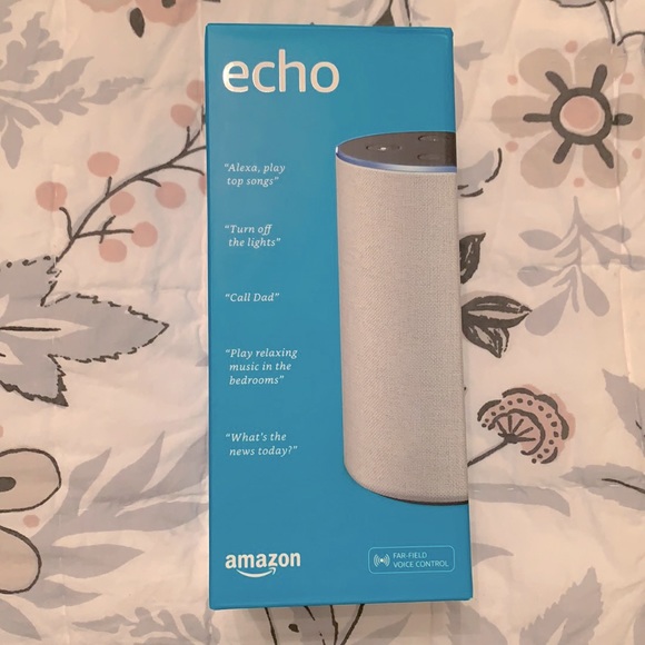 🦋New🦋Amazon Echo(2nd Gen) Smart Speaker w/Alexa - Picture 1 of 8